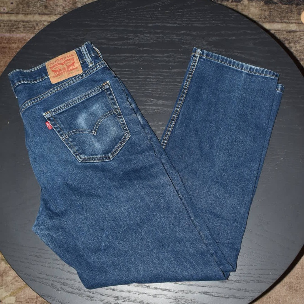 Levi's 505s in Dark Wash Denim